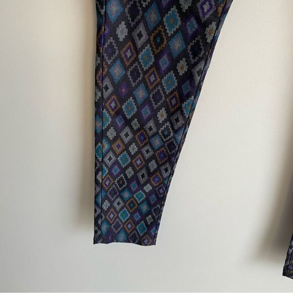 MAVI Serena Low Rise Super Skinny Y2K Geometric Ikat Printed Jeans Size 26 NWT - Picture 5 of 9